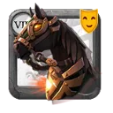 Fantasia de Cavalo de Montar: Corcel Lendário do Vigilante